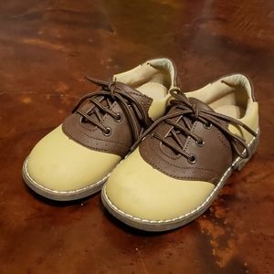 L'Amour toddler boys saddle oxfords size 9
